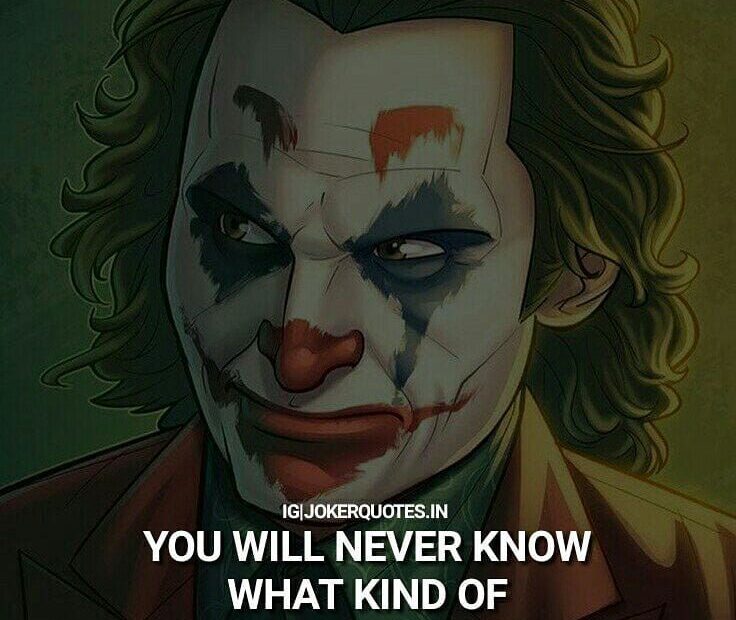 19 Joker Quotes Deep 13